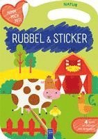 bokomslag Rubbel & Sticker - Natur