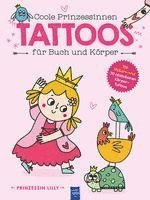 bokomslag Coole Prinzessinnen Tattoos für Buch und Körper - Prinzessin Lilly