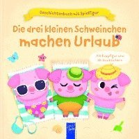 Geschichtenbuch mit Spielfigur - Die drei kleinen Schweinchen machen Urlaub 1