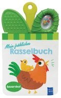 Mein fröhliches Rasselbuch - Bauernhof, Kartonnage