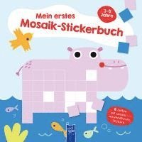 bokomslag Mein erstes Mosaik-Stickerbuch 3-5 Jahre (Cover Nilpferd)