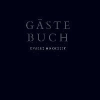 Gästebuch "Unsere Hochzeit"- Hochzeitsgästebuch BLACK Premium Hardcover 78 Seiten