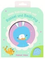 bokomslag Mein Kuschelbuch mit Rassel und Beißring - Kleiner Hase