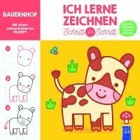 bokomslag Ich lerne zeichnen - Schritt für Schritt: Bauernhof