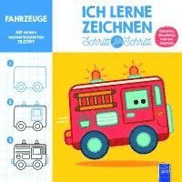 bokomslag Ich lerne zeichnen - Schritt für Schritt: Fahrzeuge