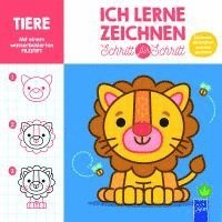 bokomslag Ich lerne zeichnen - Schritt für Schritt: Tiere