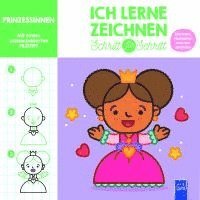 bokomslag Ich lerne zeichnen - Schritt für Schritt: Prinzessinnen