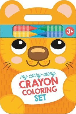 bokomslag My Carry-Along Crayon Coloring Set: Cat & Friends (Ages 3+)