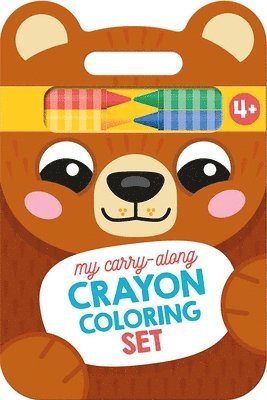 bokomslag My Carry-Along Crayon Coloring Set: Bear & Friends (Ages 4+)