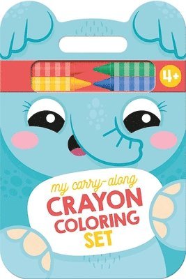 bokomslag My Carry-Along Crayon Coloring Set: Elephant & Friends (Ages 4+)