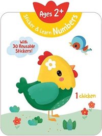 bokomslag Sticker & Learn Numbers (Ages 2+): With 30 Reusable Stickers