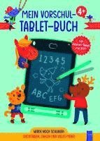 bokomslag Mein Vorschul-Tablet-Buch 4 + (blaues Cover)