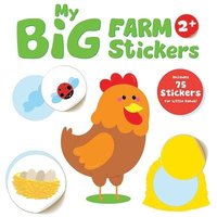 bokomslag My Big Farm Sticker Book: Chicken (Ages 2+): Includes 75 Stickers for Little Hands!