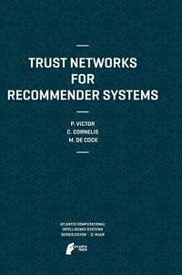 bokomslag Trust Networks for Recommender Systems