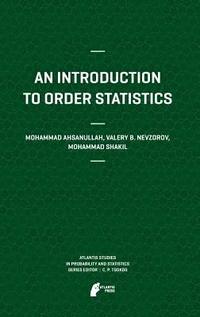 bokomslag An Introduction to Order Statistics