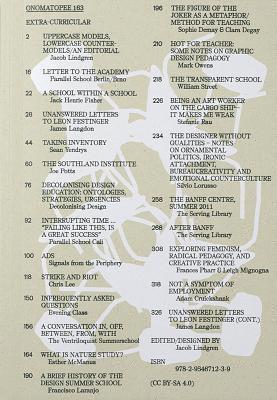 Jacob Lindgren - Extra-curricular, Häftad