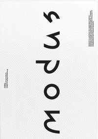 bokomslag MODUS - a platform for expanded fashion practice