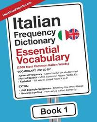 bokomslag Italian Frequency Dictionary - Essential Vocabulary