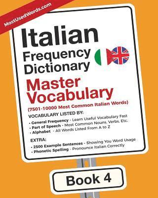 bokomslag Italian Frequency Dictionary - Master Vocabulary