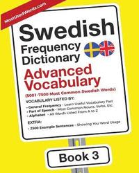 bokomslag Swedish Frequency Dictionary - Advanced Vocabulary