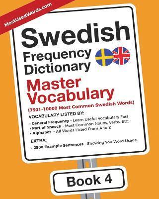 bokomslag Swedish Frequency Dictionary - Master Vocabulary