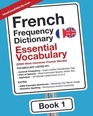 bokomslag French Frequency Dictionary - Essential Vocabulary