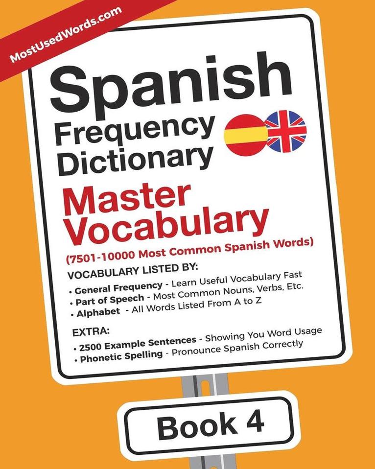 Spanish Frequency Dictionary - Master Vocabulary 1
