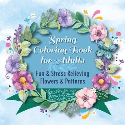 Spring Coloring Book For Adults 1