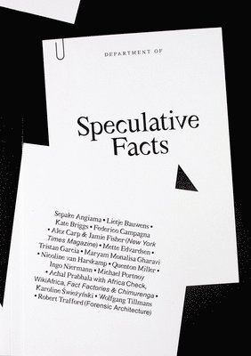 bokomslag Speculative Facts