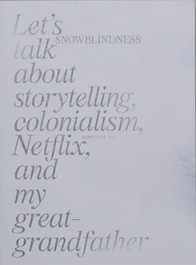 bokomslag Snowblindness