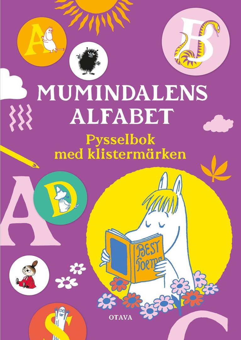 Mumindalens alfabet : pysselbok med klistermärken 1