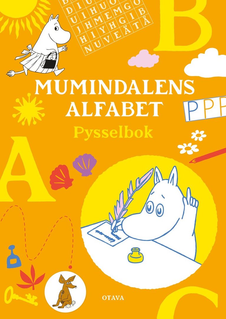 Mumindalens alfabet : pysselbok 1