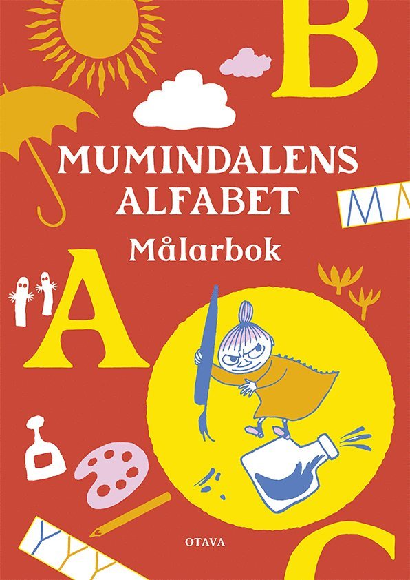 Paula Nivukoski - Mumindalens alfabet. Målarbok, Häftad
