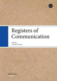 bokomslag Registers of Communication