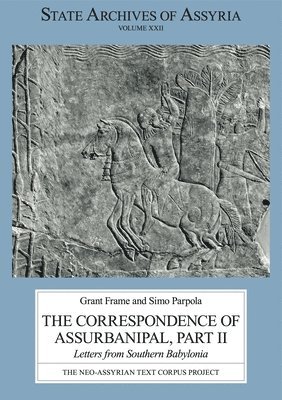bokomslag Correspondence of Assurbanipal, Part II