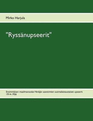 bokomslag &quot;Ryssnupseerit&quot;