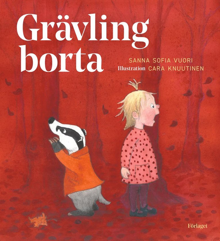 Sanna Sofia Vuori, Cara Knuutinen - Grävling borta, Kartonnage