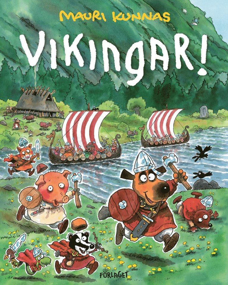 Mauri Kunnas - Vikingar!, Kartonnage