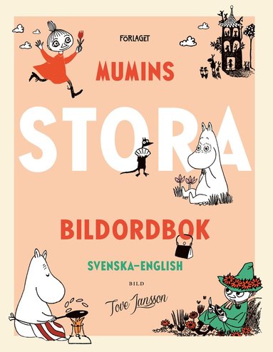 Mumins stora bildordbok Svenska-English, Kartonnage
