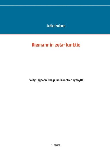 bokomslag Riemannin zeta-funktio