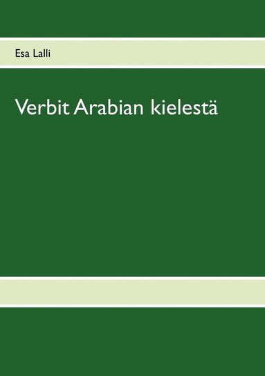 bokomslag Verbit arabian kielestä