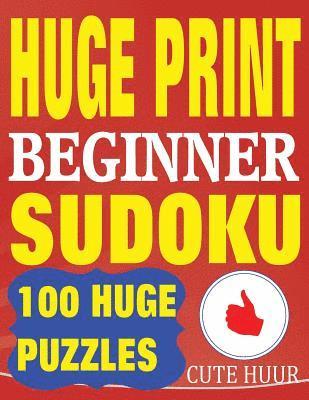 Huge Print Beginner Sudoku 1