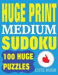 bokomslag Huge Print Medium Sudoku