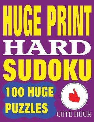 Huge Print Hard Sudoku 1