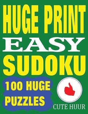 Huge Print Easy Sudoku 1