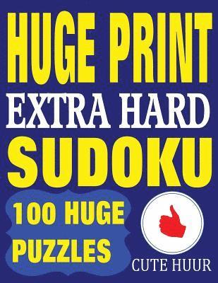 bokomslag Huge Print Extra Hard Sudoku