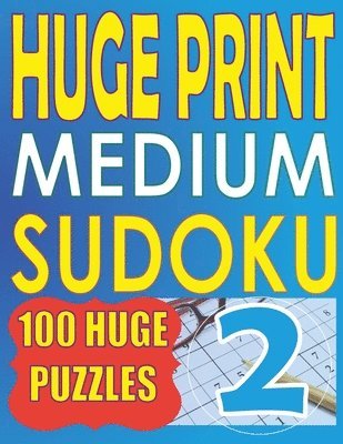 Huge Print Medium Sudoku 2 1