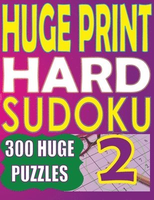 bokomslag Huge Print Hard Sudoku 2