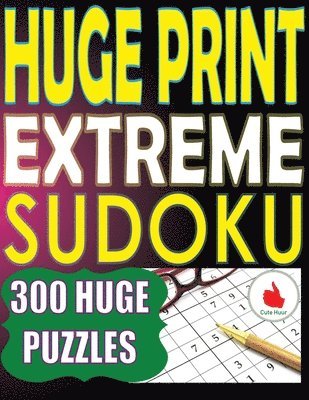 bokomslag Huge Print Extreme Sudoku