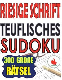 bokomslag Riesige Schrift Teuflisches Sudoku